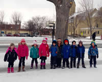 kids monitoring winter